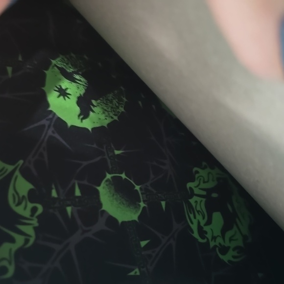 Loungefly Black Velvet Maleficent Backpack - Picture 4 of 5